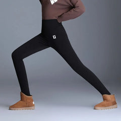 Push Up Warm Fleece Lined Thermal Slim Thicken High Waist Women Leggings Lambwool Pants Hip Lifting Pants Fitness Leggings