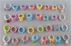 Pet Collars Accessories Random 15 PC Necklace Bowl Bone Hat Fit for Pets Shop Cat and Dog Deer Husky Kitten Puppy