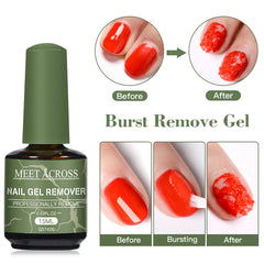 15ML Remover Gel 3-5 Mins Fast Remover Magic Nail Gel Remover Polish Clean Degreasr Soak Off UV LED Vernis Nail Art Manicure