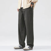 Retro Cotton Straight Casual Pants