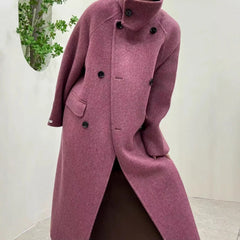 Retro Double-Sided Wool Short Coat
