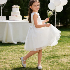 Elegant Bow Princess Party Dress