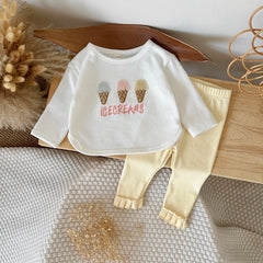Sweet Patchwork Baby Girl Set