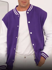 College Style Button Jacket