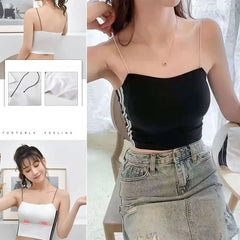 Beauty Back Ice Silk Bras Cloth Accessories For Women Vest Sexy Lingerie Cropped Brassieres Sports Bra
