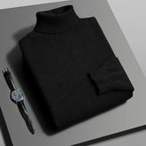 Slim Turtleneck Knit Pullover