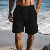 Furcw Cotton Linen Beach Shorts