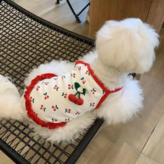 Breathable Cotton Puppy Vest Outfit
