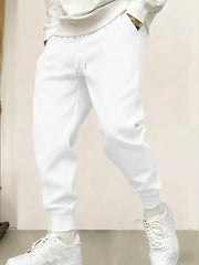 2026 New Men Jogger Sweatpants Casual Loose Fit Sports Pants Elastic Waist Drawstring Running Workout Gym Streetwear Spring Fall