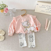 Cartoon Baby Sports Two-Piece Set