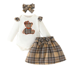 Sweet Bear Baby Three-Piece Set