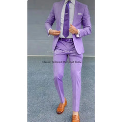 Slim Formal Two Piece Suit