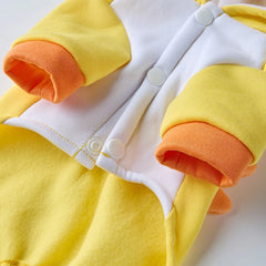 Yellow Chicken Pet Holiday Costume