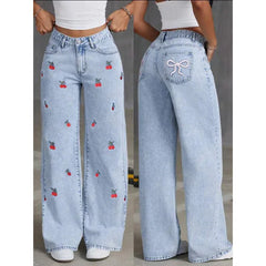 Vintage Wide Leg Street Jeans
