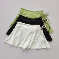 Sport Yoga Tennis Skirt Shorts