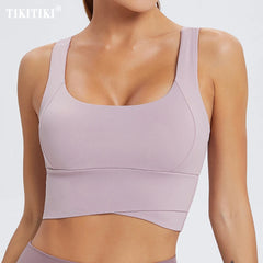 High Impact Sports Bras for Women High Support Padded Sports Bra Workout Fitness Crop Top for Women Racerback Bra for Yoga