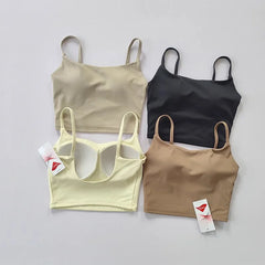 Sling Vest Gathering Training Bra