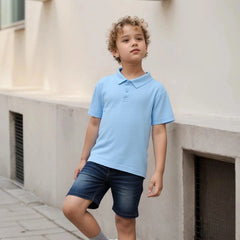 Kids Classic Sporty Polo Shirt