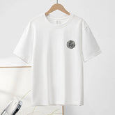 Vintage Floral Cotton Summer Tee