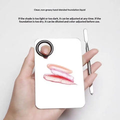 Makeup Palette For Foundation Application Lipstick Eye Shadow Mixer Palette Cosmetic Brushes With Spatula Beauty Tools Nail Art