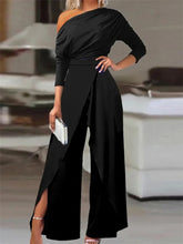 Elegant Office Wide Leg Jumpsuit