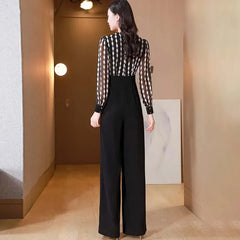 TITLE: Striking Wide Leg Style Jumpsuit