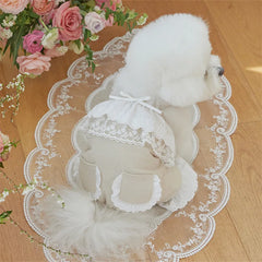 Cute Lace Pet Overalls Jumpsuit