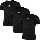 3 in 1 Workout Shirt for Men Athletic Running Gym Quick Dry Short Sleeve Performance Moisture Wicking T-Shirt