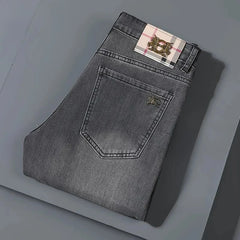 Slim Light Wash Denim Jeans