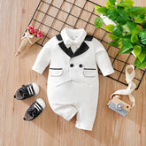 Baby Gentleman Long Sleeve Jumpsuit