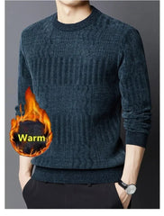 Thick Knit Winter Crew Sweater