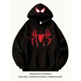 Spider Web Fleece Street Hoodie