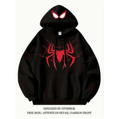 Spider Web Fleece Street Hoodie