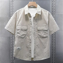 Loose Summer Casual Shirt Men