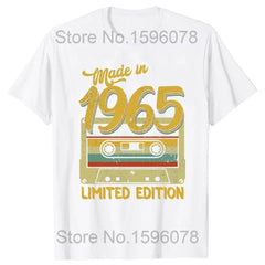 Vintage 1965 Birthday Graphic Tee