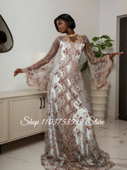 Glamorous Dreamy Evening Gown Elegant Formal Banquet Dress Customized Wedding Guest Dress Mother-of-the-Bride Dress 2026