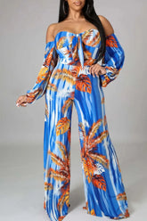 Casual Wide Leg Summer Jumpsuit