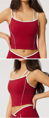 Breathable Sports Bra Women Shockproof Fitness Tops Push Up Gym Crop Top Brassiere Sport Bras Gym Workout Top Running Yoga Bra