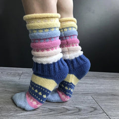 Thermal Winter Jacquard Stocking Socks