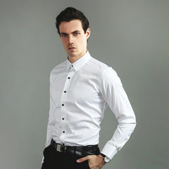 Slim Social Business Shirt Men