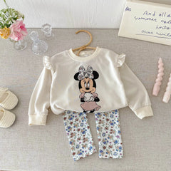 Cartoon Baby Sports Two-Piece Set