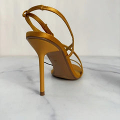 Super High Heels Women Party Shoes Elegant Open Toe Fashion Design Cross Strap Banquet Stiletto Bridal Luxury Modern Sandals
