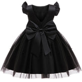 Elegant Bow Princess Party Dress