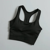 Sports bras and underwear for women in summer new running vest style external wear anti-shock and anti-sagging gym beauty back