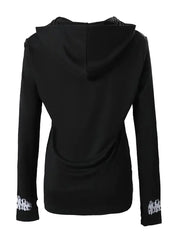 Skull Hooded Pullover