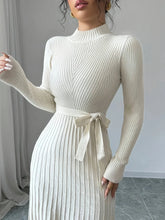 Vintage Autumn Midi Elegant Dress