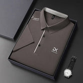 Badge Detail Business Casual Polo