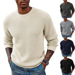 Men’s O-Neck Knit Pullover Sweater