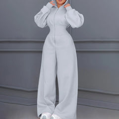 Casual Hooded Winter Jumpsuit