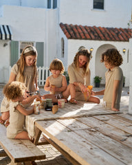 Ribbed Summer Kids Casual Set
